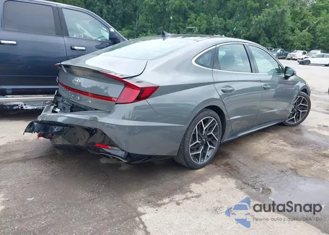 2021 Hyundai Sonata N Line from USA, damaged, VIN 5NPEK4JC4MH128041